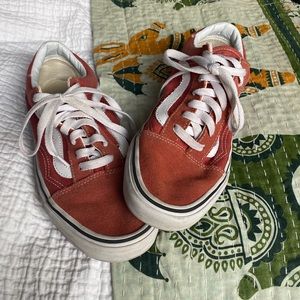Burnt orange vans